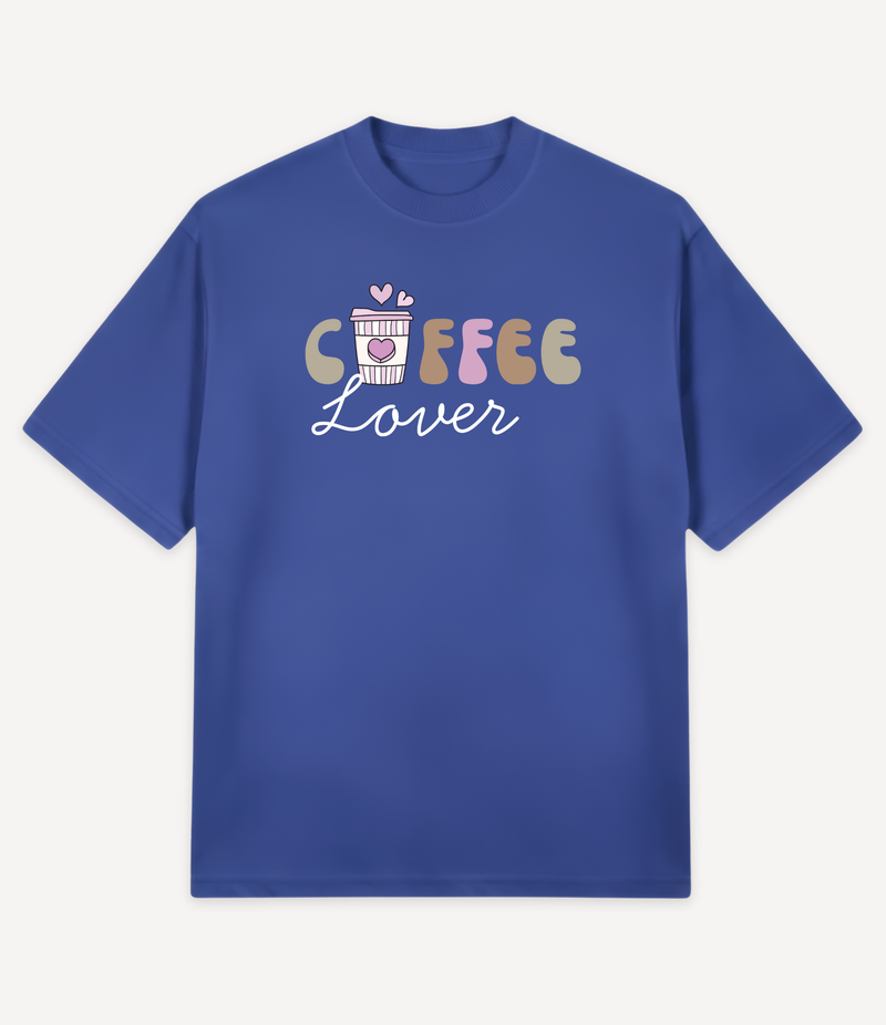 COFFEE LOVER OVERSIZED T-SHIRT
