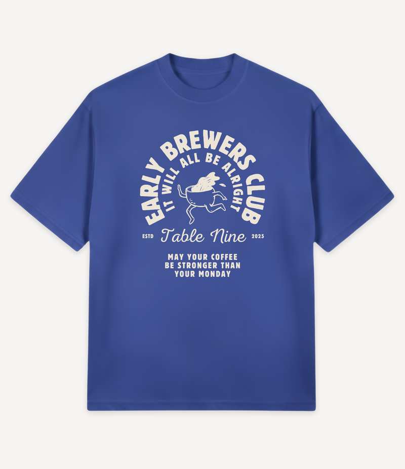 EARLY BREWERS OVERSIZED T-SHIRT