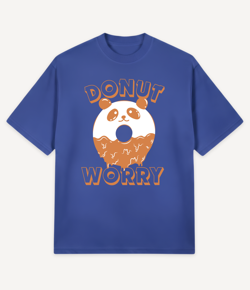 DONUT WORRY PANDA OVERSIZED T-SHIRT