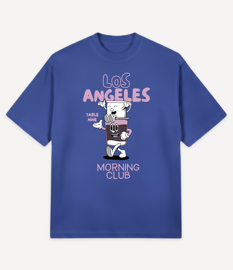 L.A. MORNING CLUB OVERSIZED T-SHIRT