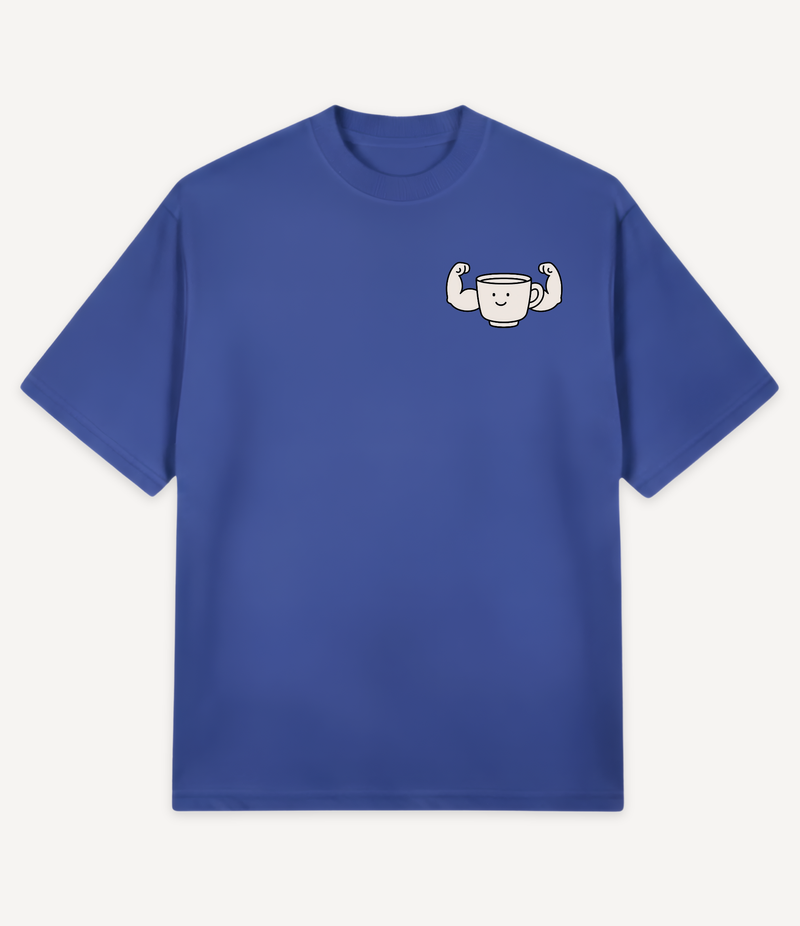 COFFEE MAKES STRONG OVERSIZET-SHIRT