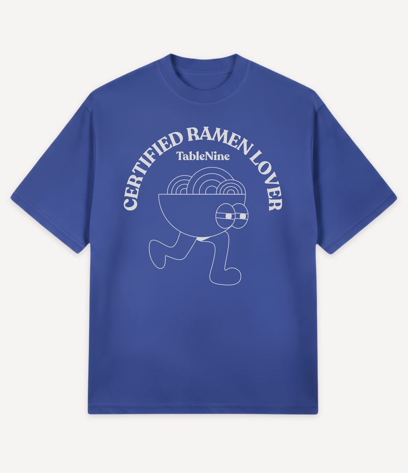 CERTIFIED RAMEN LOVER OVERSIZED T-SHIRT