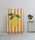 LEMON POSTER WITH STRIPES - Image 2