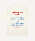 COFFEE & YAP CLUB OVERSIZED T-SHIRT - Image 5