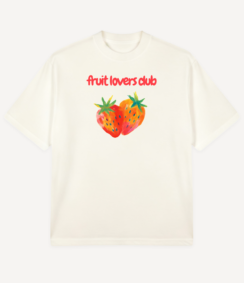FRUIT LOVERS CLUB OVERSIZED T-SHIRT