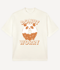 DONUT WORRY PANDA OVERSIZED T-SHIRT - Image 3
