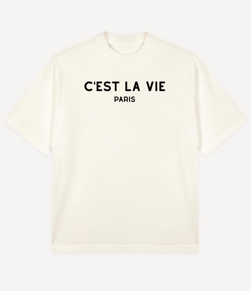 C'EST LA VIE OVERSIZED T-SHIRT