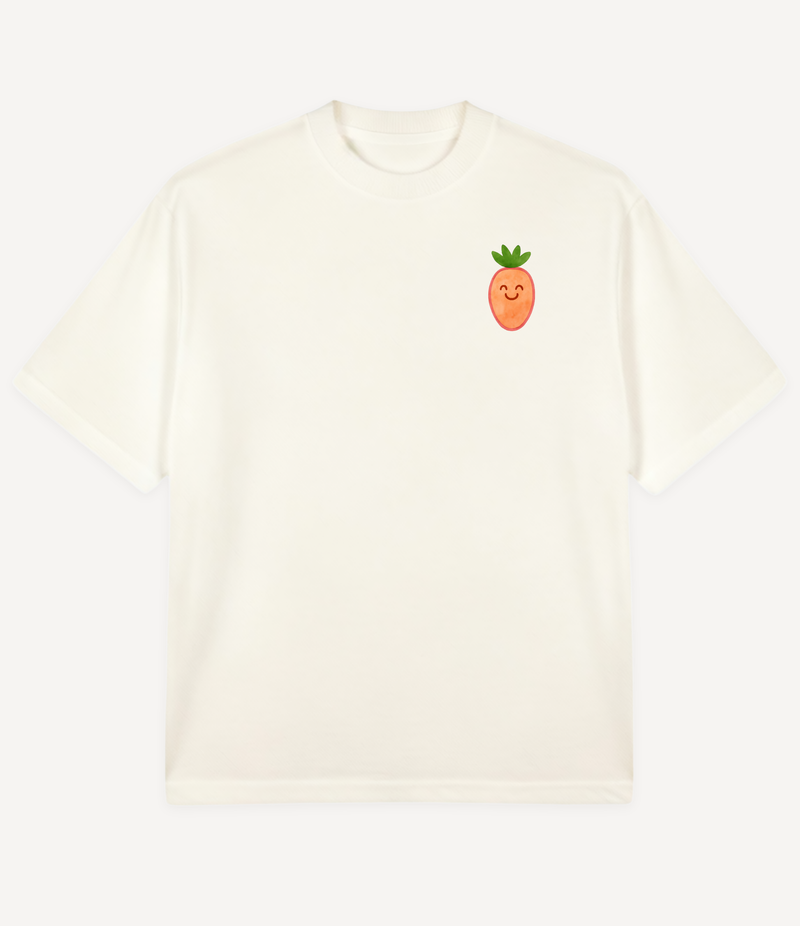 HAPPY PEACH OVERSIZED T-SHIRT