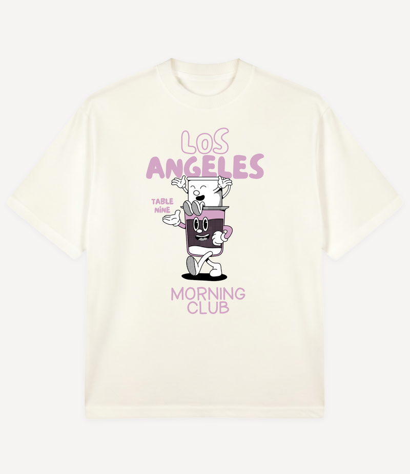 L.A. MORNING CLUB OVERSIZED T-SHIRT