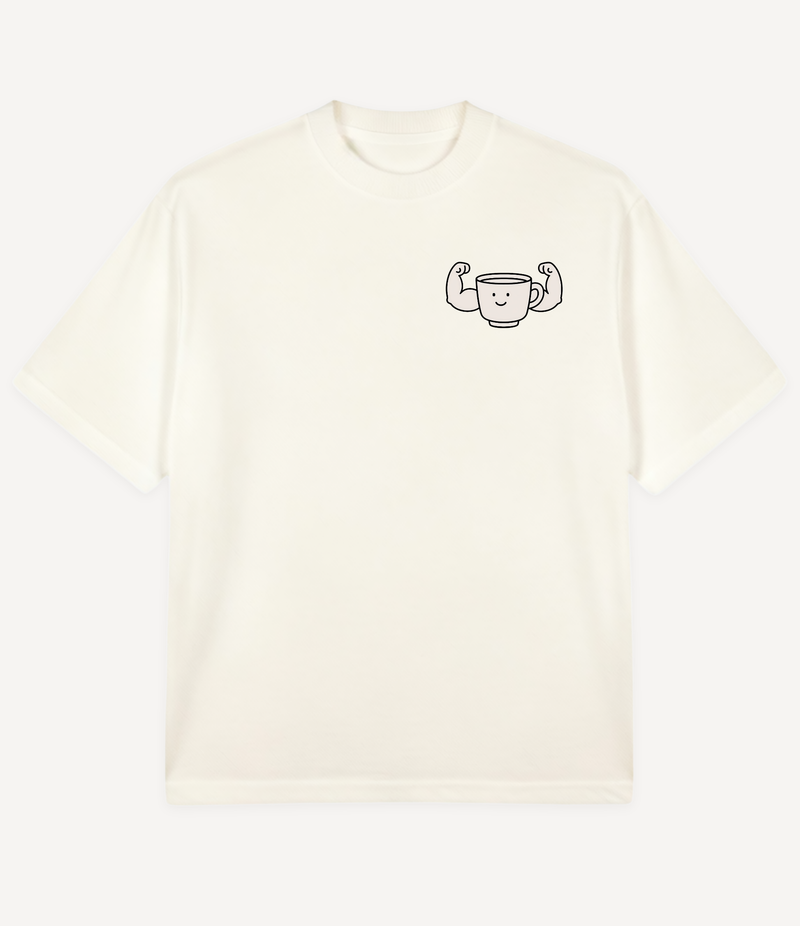 COFFEE MAKES STRONG OVERSIZET-SHIRT