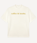 COFFEE AND BOOKS OVERSIZED T-SHIRT - Image 4