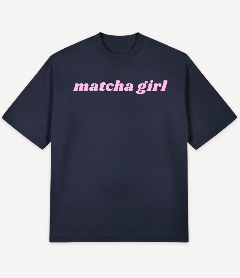 MATCHA GIRL OVERSIZED T-SHIRT