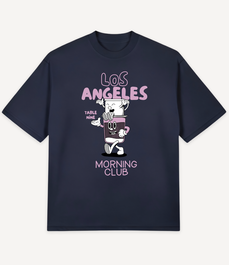 L.A. MORNING CLUB OVERSIZED T-SHIRT