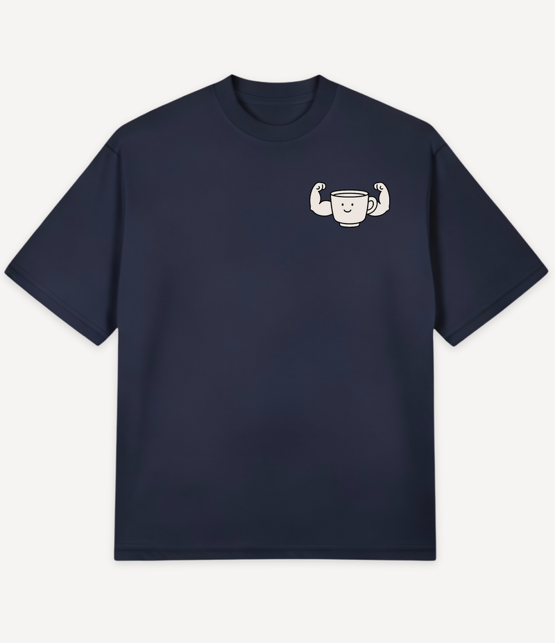 COFFEE MAKES STRONG OVERSIZET-SHIRT