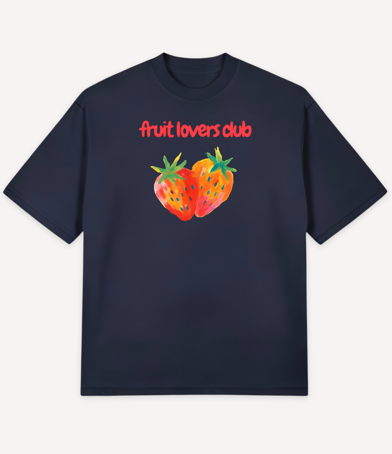 FRUIT LOVERS CLUB OVERSIZED T-SHIRT