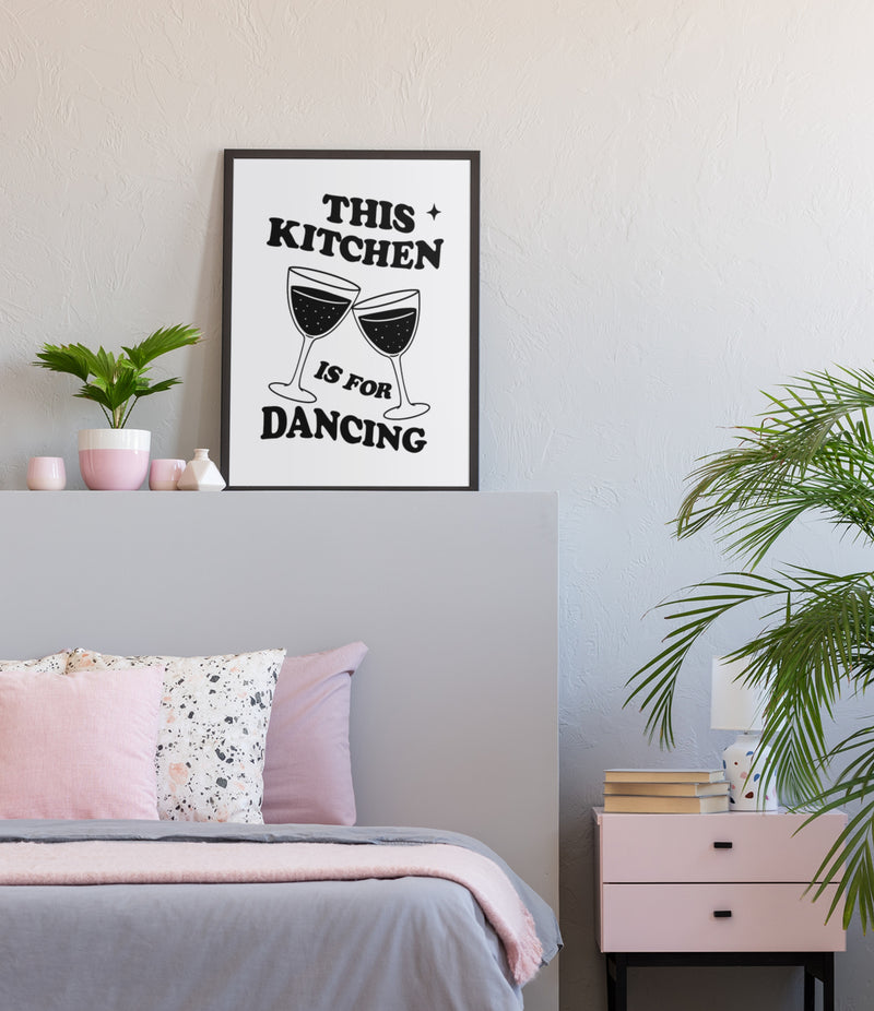 THIS KITCHEN IS FOR DANCING POSTER