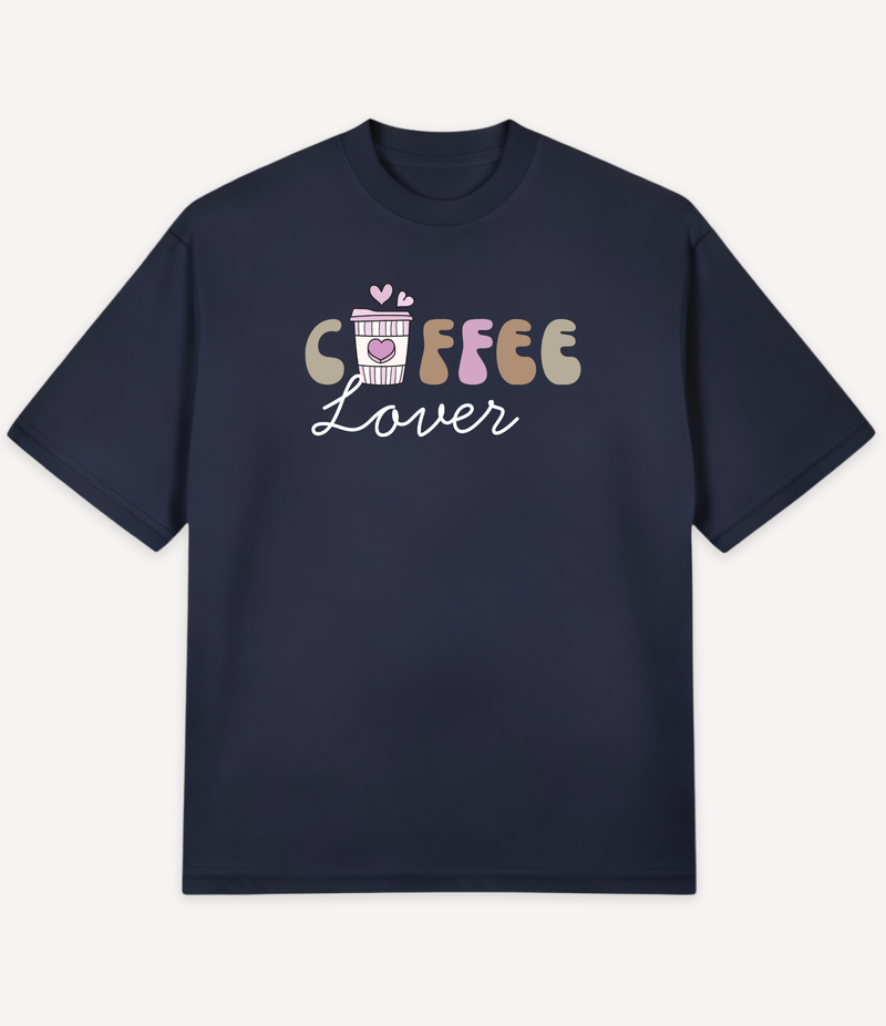 COFFEE LOVER OVERSIZED T-SHIRT