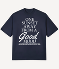 ONE SUNSET AWAY FROM A GOOD MOOD OVERSIZED T-SHIRT - Image 6