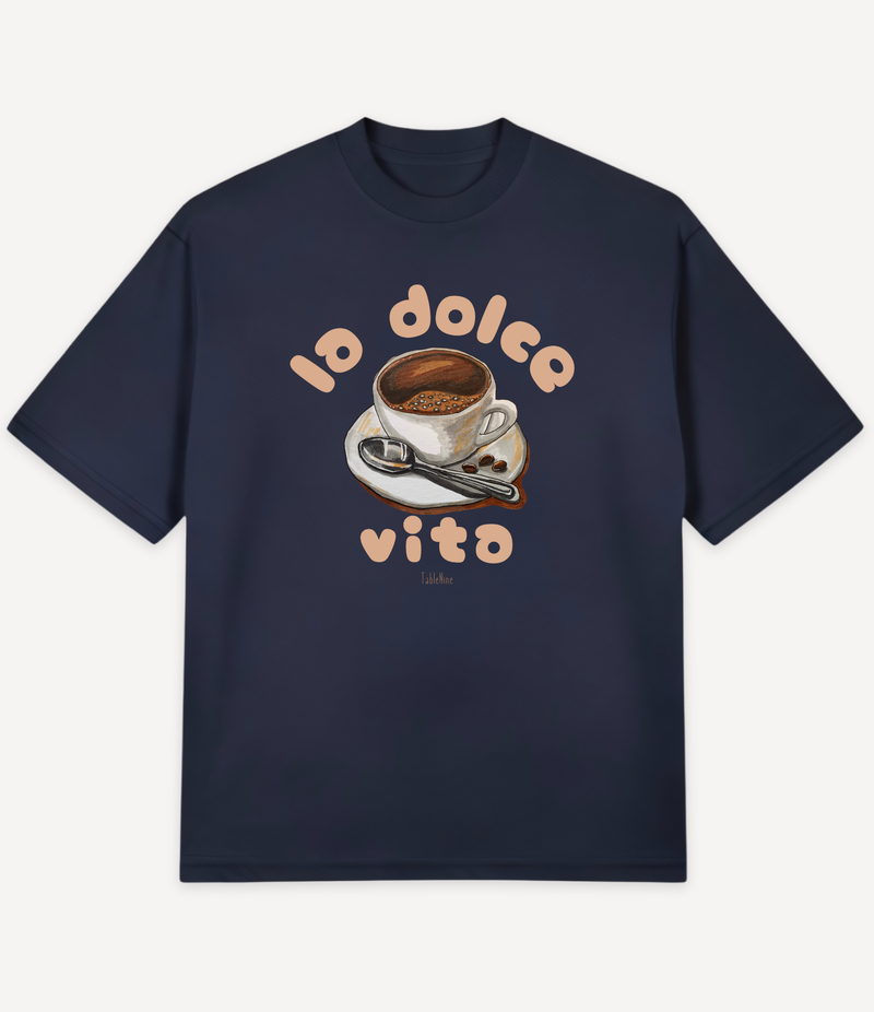 LA DOLCE VITA OVERSIZED T-SHIRT