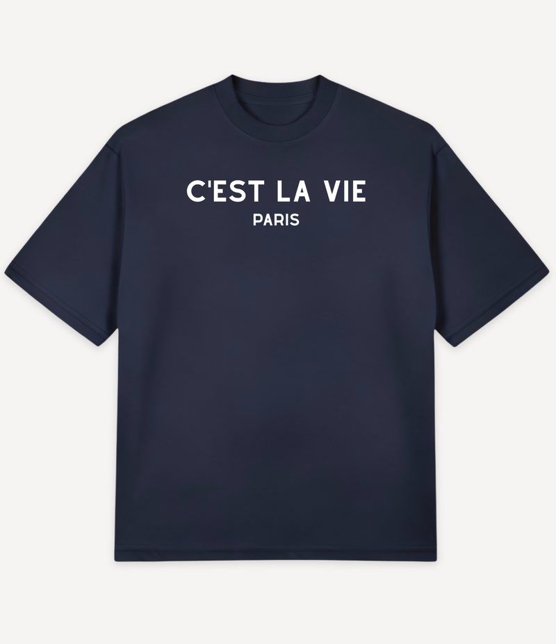 C'EST LA VIE OVERSIZED T-SHIRT