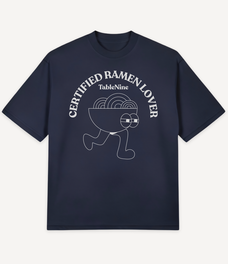 CERTIFIED RAMEN LOVER OVERSIZED T-SHIRT