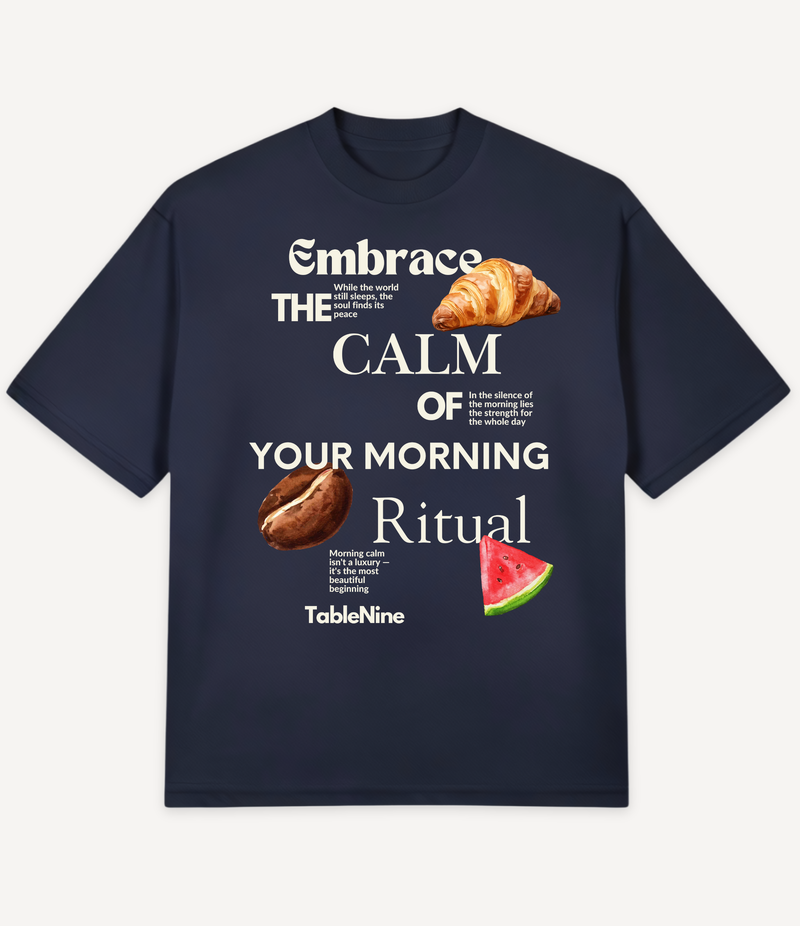 MORNING RITUAL OVERSIZED T-SHIRT