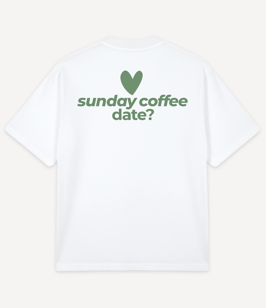 SUNDAY COFFEE DATE OVERSIZED T-SHIRT