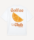 ORANGE COFFEE CLUB OVERSIZED T-SHIRT - Image 1