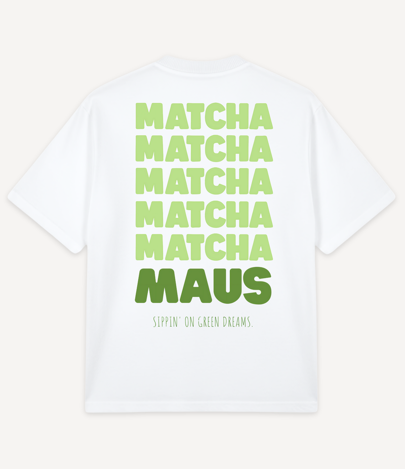 MATCHA MAUS OVERSIZED T-SHIRT