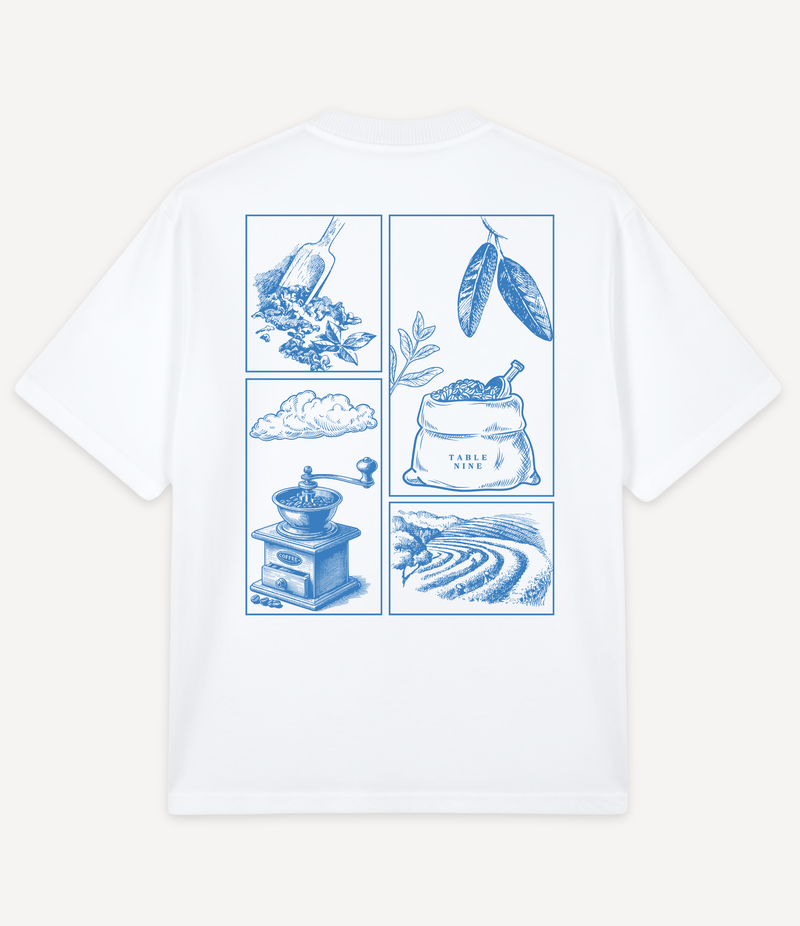 COFFEE BEANS OVERSIZED T-SHIRT