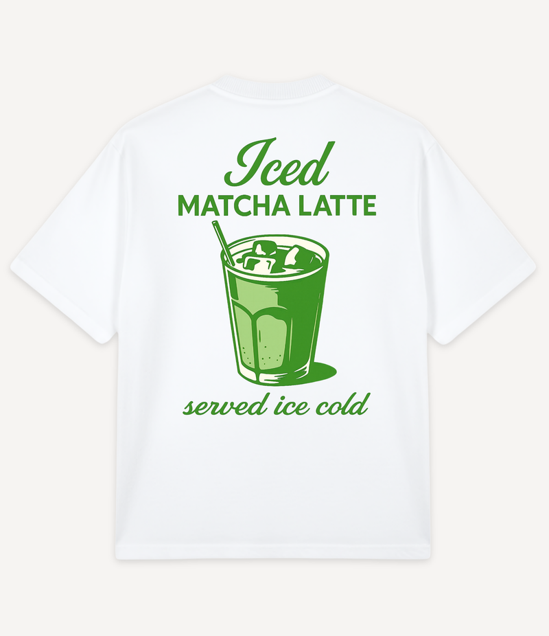 MATCHA ICE COLD OVERSIZED T-SHIRT
