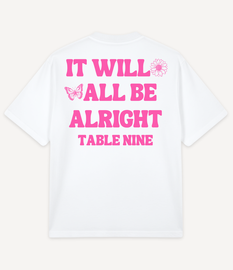 POSITIVITY VIBES OVERSIZED T-SHIRT