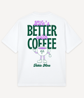 LIFE'S BETTER WITH COFFEE OVERSIZED T-SHIRT - Image 1