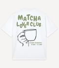 MATCHA LOVER CLUB OVERSIZED T-SHIRT - Image 1