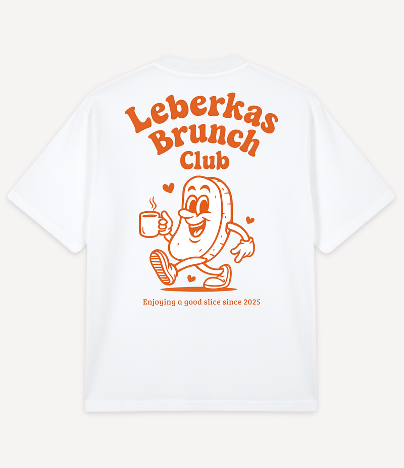LEBERKAS BRUNCH CLUB OVERSIZED T-SHIRT