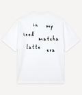 IN MY ICED MATCHA LATTE ERA OVERSIZED T-SHIRT - Image 1