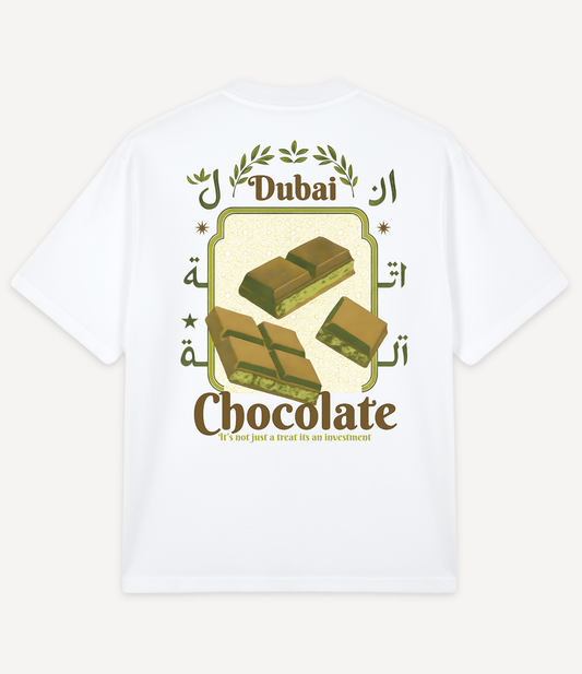 DUBAI CHOCOLATE OVERSIZED T-SHIRT
