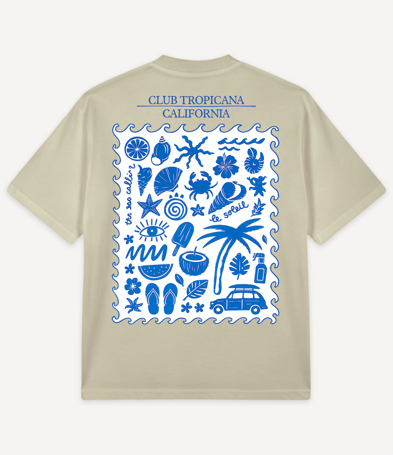 CLUB TROPICANA OVERSIZED T-SHIRT