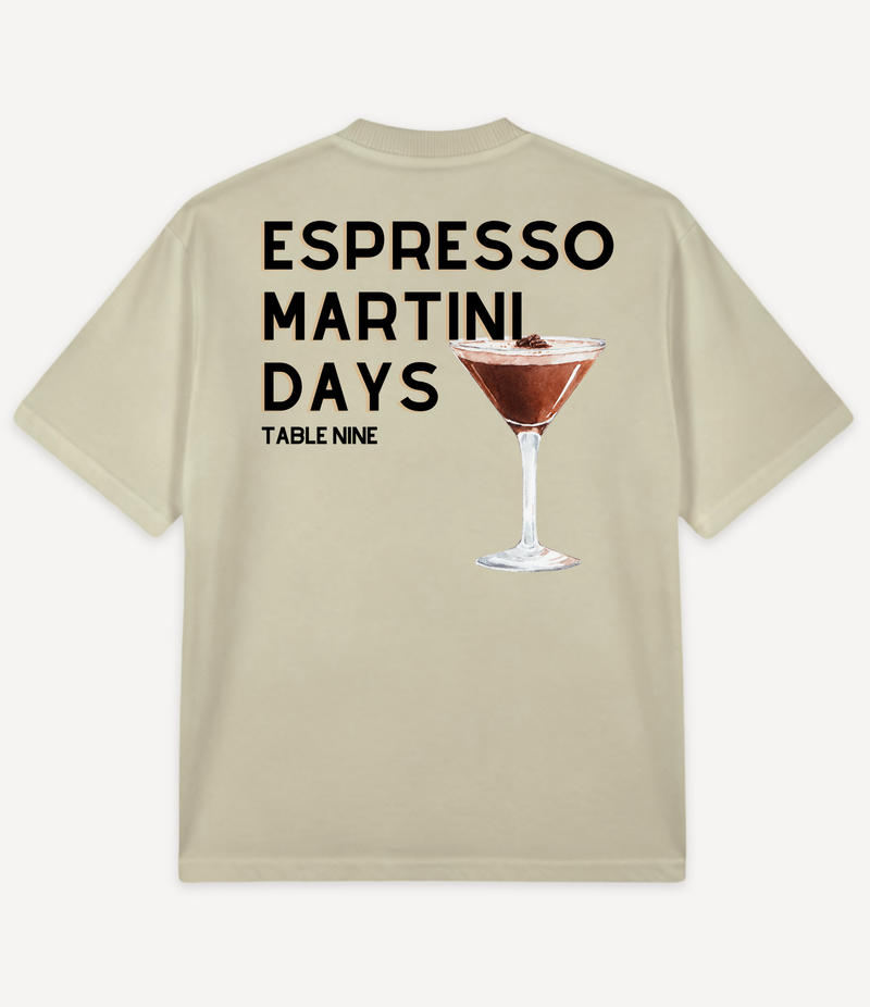ESPRESSO MARTINI DAYS OVERSIZED T-SHIRT