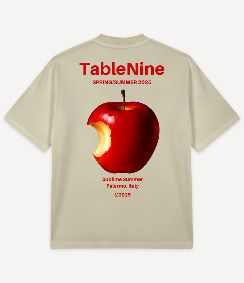 APPLE SPRING OVERSIZED T-SHIRT