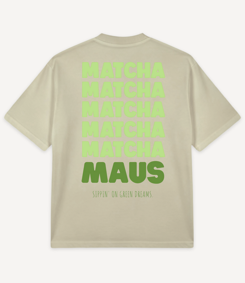 MATCHA MAUS OVERSIZED T-SHIRT