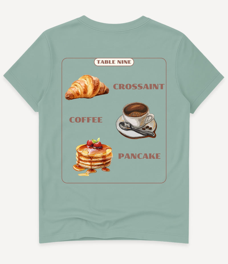BREAKFAST MENU T-SHIRT