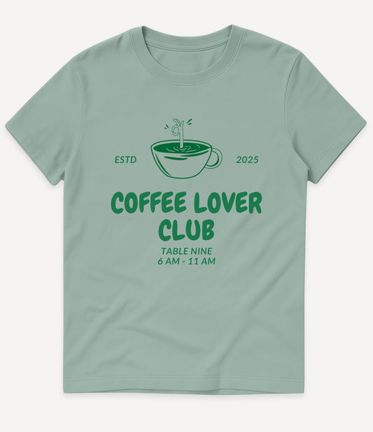 COFFEE LOVER CLUB 2025 T-SHIRT