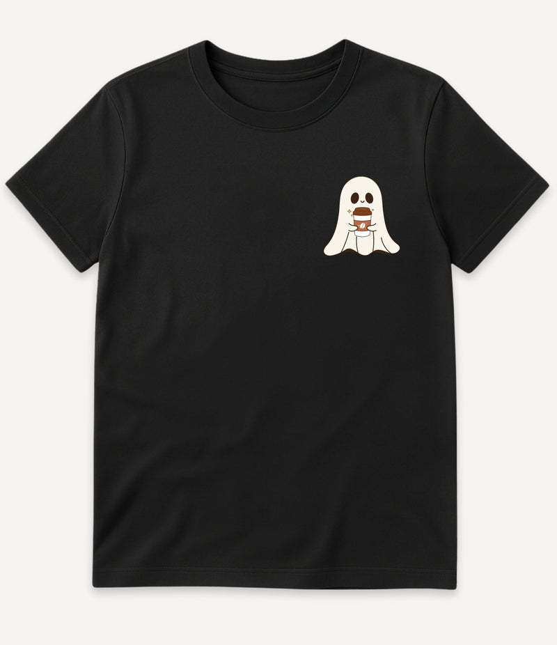 SMALL COFFEE GHOST T-SHIRT