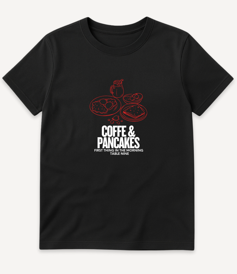 COFFEE & PANCAKES T-SHIRT
