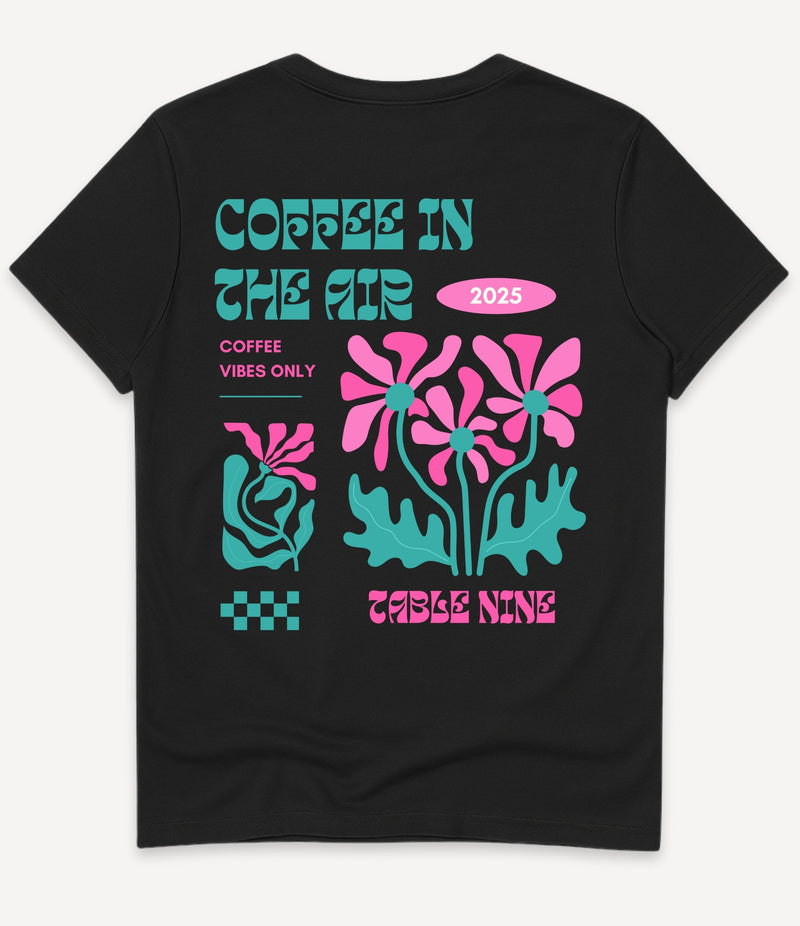 COFFEE IN THE AIR T-SHIRT