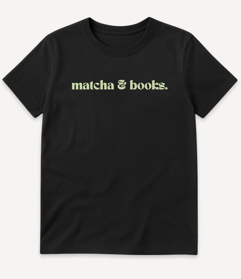 MATCHA & BOOKS T-SHIRT