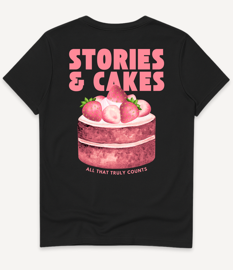 STORIES AND CAKES T-SHIRT