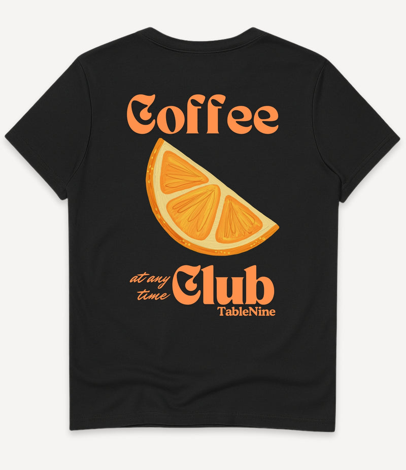 ORANGE COFFEE CLUB T-SHIRT