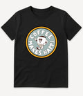 COFFEE MAKES HAPPY T-SHIRT - Image 2